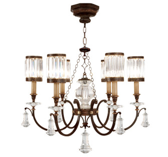 Eaton Place Six Light Chandelier in Bronze (48|595440ST)