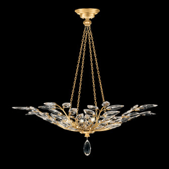 Crystal Laurel Four Light Pendant in Gold Leaf (48|753640-SF3)