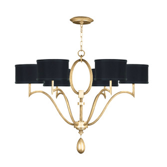 Allegretto Six Light Chandelier in Gold Leaf (48|785840-SF34)