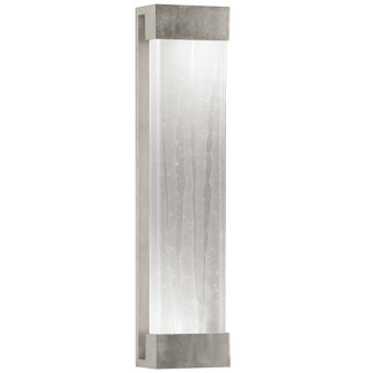 Crystal Bakehouse LED Wall Sconce in Silver Leaf w/Spires Glass Block (48|811150-33ST)