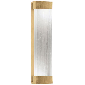 Crystal Bakehouse LED Wall Sconce in Gold Leaf w/Spires Glass Block (48|811150-43ST)