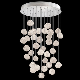 Vesta LED Pendant in Silver w/White Glass (48|867440-11LD)