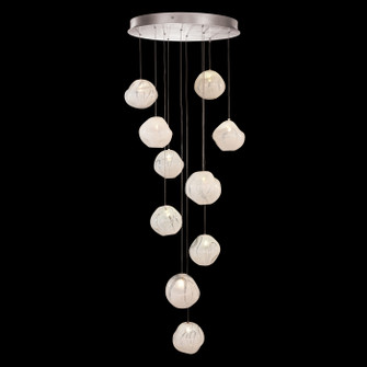 Vesta LED Pendant in Silver w/White Glass (48|869040-11LD)