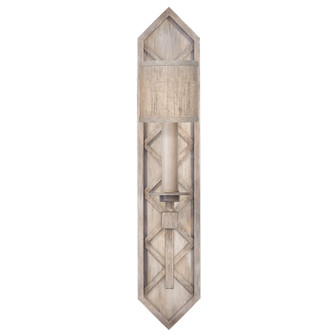 Cienfuegos One Light Wall Sconce in Gray w/Greige Fabric Shades (48|889550-21ST)