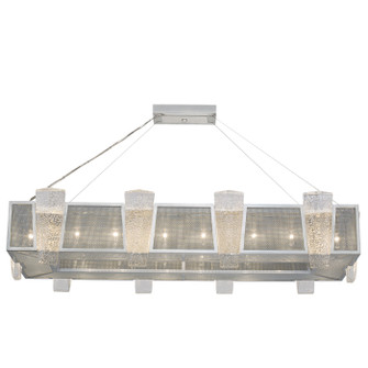 Crownstone 16 Light Pendant in Silver w/Metal Mesh Inserts (48|891240-12ST)