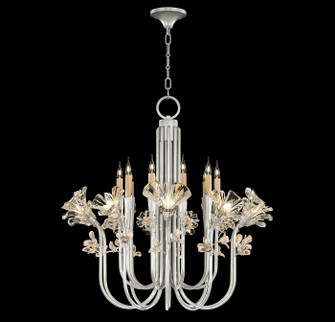 Azu LED Chandelier in Silver Leaf (48|915140-1ST)