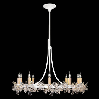 Azu LED Chandelier in White Gesso (48|915240-3ST)