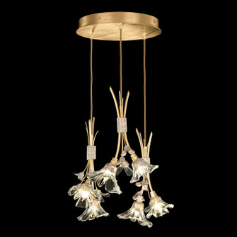Azu LED Pendant in Gold Leaf (48|916540-2ST)