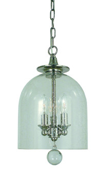 Hannover Three Light Chandelier in Polished Nickel (8|4353 PN)