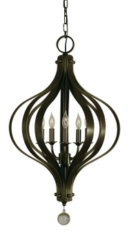 Aries Five Light Chandelier in Brushed Nickel (8|4585 PN)