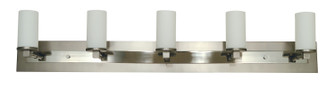 Mercer Five Light Wall Sconce in Satin Pewter w/Polished Nickel (8|4735 SP/PN)
