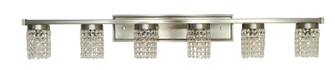 Gemini Six Light Wall Sconce in Mahogany Bronze (8|4746 MB)