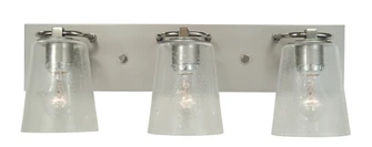 Mercer Three Light Bath in Satin Pewter w/Polished Nickel (8|4853 SP/PN/CS)