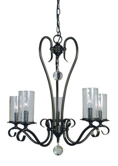 Ilsa Five Light Chandelier in Brushed Nickel (8|5025 BN)