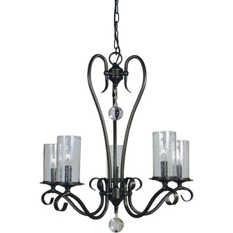 Ilsa Five Light Chandelier in Brushed Nickel (8|5025 BN)