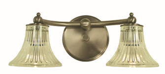 Stonebridge Two Light Wall Sconce in Polished Nickel and Matte Black (8|5662 PN/MBLACK)