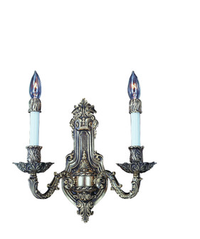 Napoleonic Two Light Wall Sconce in French Brass (8|8702 FB)