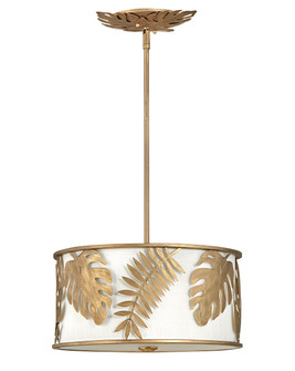 Botanica LED Foyer Pendant in Burnished Gold (138|FR35104BNG)