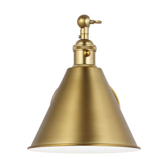 Salem One Light Wall Sconce in Satin Brass (454|4198101-848)