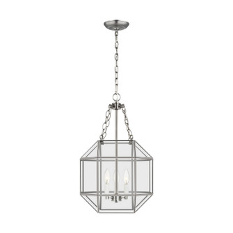 Morrison Three Light Lantern in Antique Brushed Nickel (454|5179403EN-965)