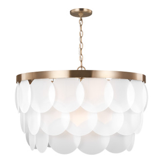 Mellita Eight Light Pendant in Satin Brass (454|5202508-848) Mellita Eight Light Pendant in Satin Brass (454|5202508-848)