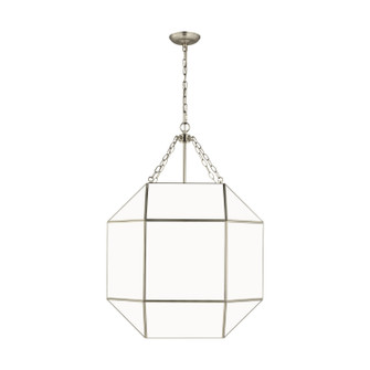 Morrison Four Light Lantern in Antique Brushed Nickel (454|5279454EN-965)