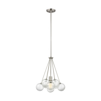 Bronzeville One Light Pendant in Brushed Nickel (454|6514301-962)