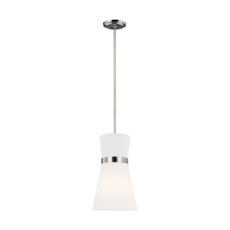 Clark One Light Pendant in Brushed Nickel (454|6590501EN3-962)