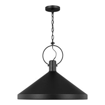 Lyon One Light Pendant in Midnight Black (454|6884901-112)