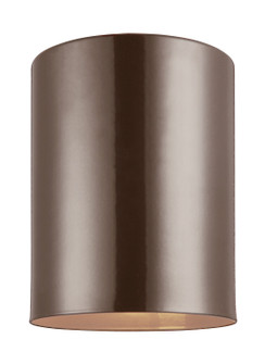 Outdoor Cylinders One Light Outdoor Flush Mount in Bronze (454|7813801-10)