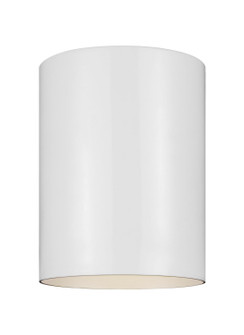 Outdoor Cylinders LED Flush Mount in White (454|7813897S-15)