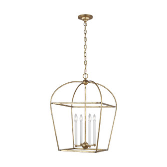 Stonington Four Light Lantern in Antique Gild (454|CC1094ADB)