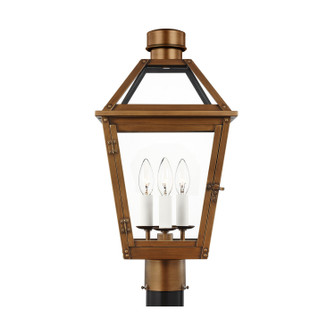Hyannis Three Light Post Mount in Natural Copper (454|CO1413NCP)