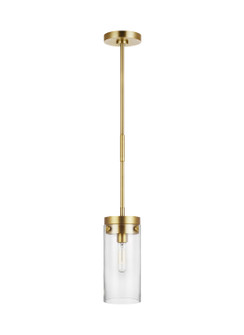 Garrett One Light Pendant in Burnished Brass (454|CP1001BBS)