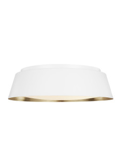 Asher Four Light Flush Mount in Matte White (454|EF1005MWT)