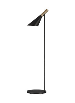 Wells One Light Floor Lamp in Aged Iron (454|ET1451AI1)