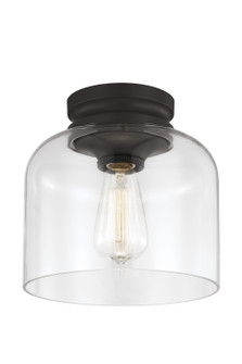 Hounslow One Light Flush Mount in Oil Rubbed Bronze (454|FM404ORB)