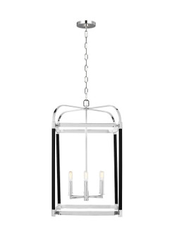 Hadley Six Light Lantern in Polished Nickel (454|LC1156PN)