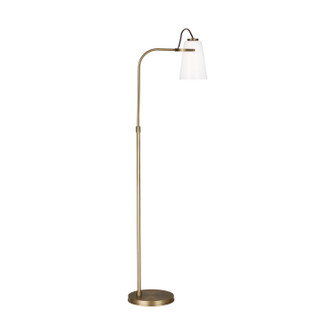 Hazel One Light Floor Lamp in Time Worn Brass (454|LT1011TWB1)
