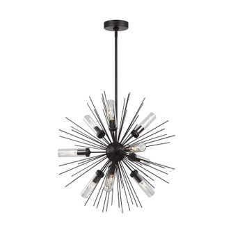 Hilo Nine Light Outdoor Chandelier in Oil Rubbed Bronze (454|OLF3295/9ORB)