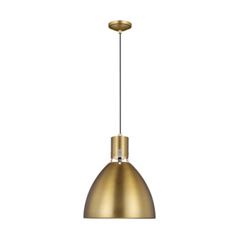 Brynne LED Pendant in Burnished Brass (454|P1442BBS-L1)