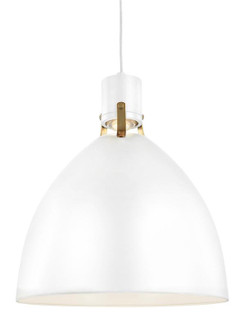 Brynne LED Pendant in Flat White (454|P1443FWH-L1)