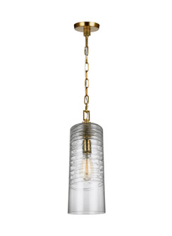 Elmore One Light Pendant in Burnished Brass (454|P1446BBS)