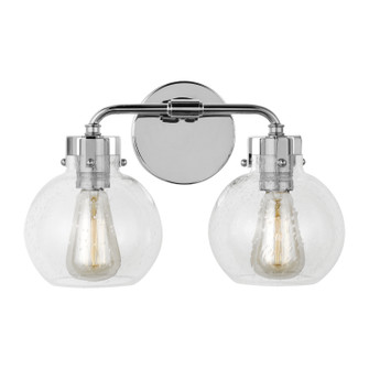 Clara Two Light Vanity in Chrome (454|VS24402CH)