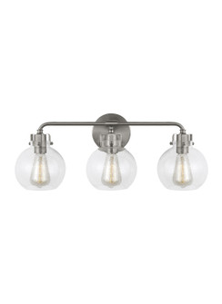 Clara Three Light Vanity in Satin Nickel (454|VS24403SN)