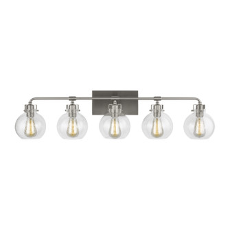 Clara Five Light Vanity in Satin Nickel (454|VS24405SN) Clara Five Light Vanity in Satin Nickel (454|VS24405SN)