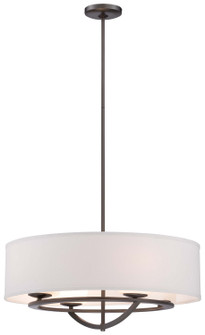 Circuit Four Light Pendant in Smoked Iron (42|P1814-172)