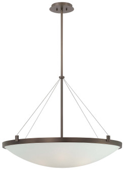 Suspended Six Light Pendant in Copper Bronze Patina (42|P593-647)