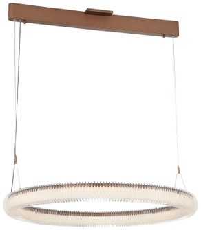 Roulette LED Pendant in Satin Bronze (42|P8174-670-L)