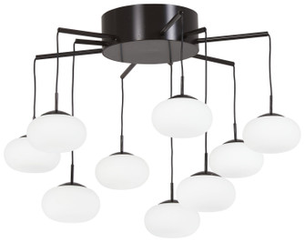 George's Web LED Chandelier in Bronze With Gold Dust (42|P8236-671-L)